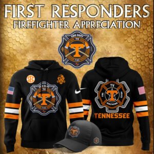 Men’s Nike Tennessee Volunteers x 2024 Firefighter Appreciation Night Premium Limited Pullover Hoodie