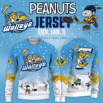 Toledo Walleye x 2024 Peanuts Night Limited Edition Knitted Sweater