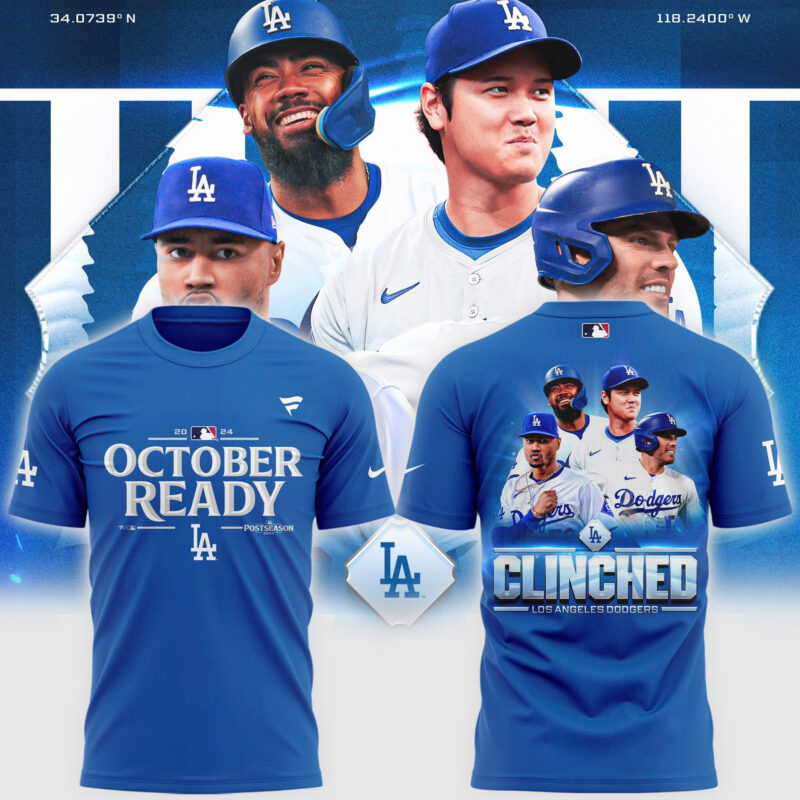 October Ready Dodgers 2024 T shirt