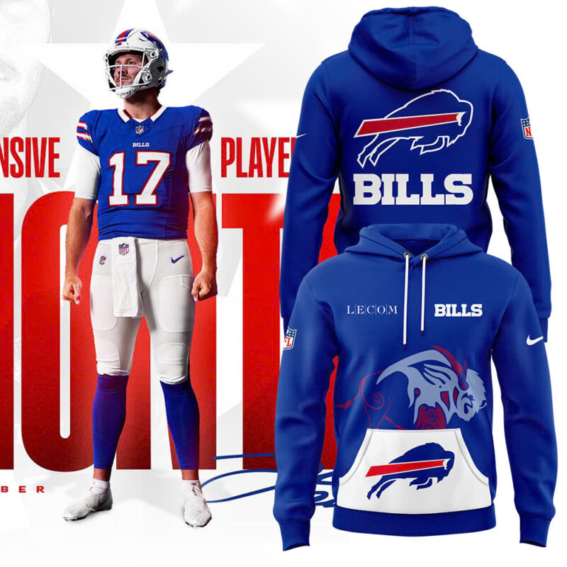 Buffalo Bills Nike Blue Game Player Hoodie