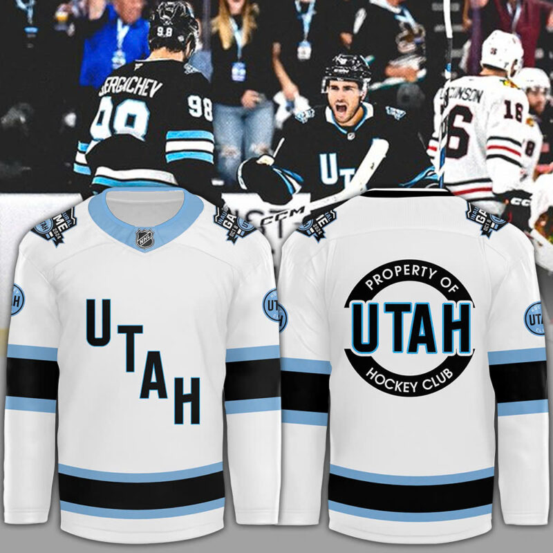 Utah Hockey Club 2024 NHL Hockey Jersey (White)