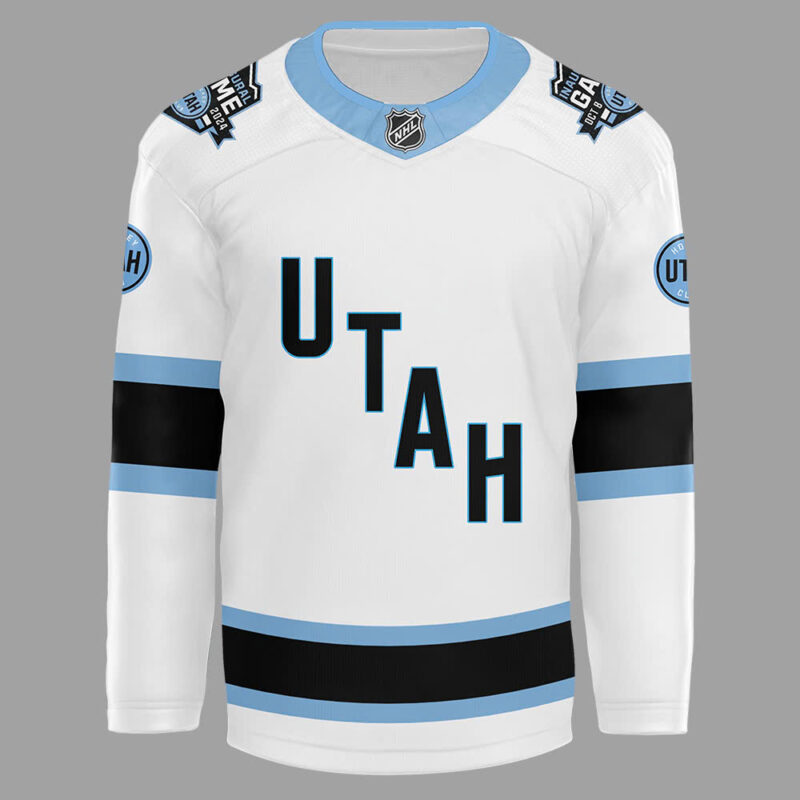 Utah Hockey Club 2024 NHL Hockey Jersey (White) - Image 2
