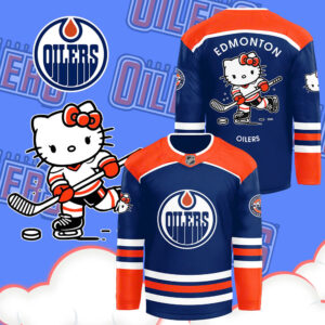 2024 Edmonton Oilers x Hello Kitty 50th Anniversary Jersey