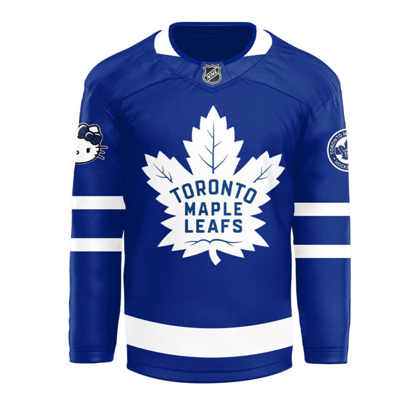 2024 Toronto Maple Leafs x Hello Kitty 50th Anniversary Exclusive Jersey (Blue) - Image 2