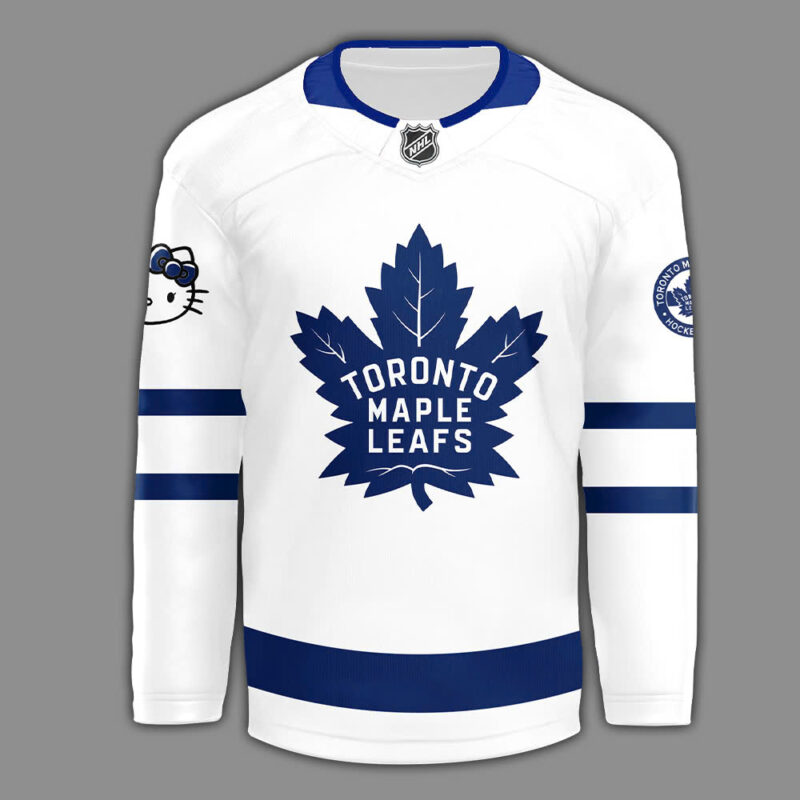 2024 Toronto Maple Leafs x Hello Kitty 50th Anniversary Exclusive Jersey (White) - Image 2