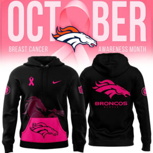 Men’s Nike Black Denver Broncos 2024 NFL Crucial Catch Club Pullover Hoodie
