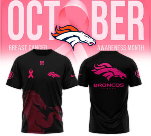 Men’s Nike Black Denver Broncos 2024 NFL Crucial Catch Tee V2