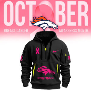 Men’s Nike Black Denver Broncos 2024 NFL Crucial Catch New Heavy Hoodie