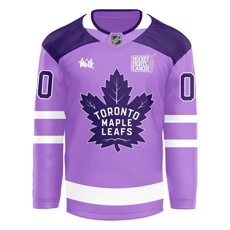 Toronto Maple Leafs x Hockey Fights Cancer Night 2024 Jersey - Image 2