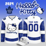 Toronto Maple Leafs x Hello Kitty 50th Anniversary Exclusive Personalized Jersey