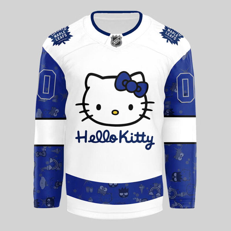 Toronto Maple Leafs x Hello Kitty 50th Anniversary Exclusive Personalized Jersey - Image 2