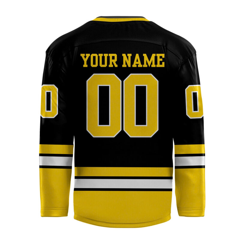 Men's Fanatics 2024 Boston Bruins Centennial Game Personalized Jersey - Image 3