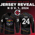 Cincinnati Cyclones x 'Shutout the Hate' Night 2024 Jersey