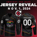Cincinnati Cyclones x 'Shutout the Hate' Night 2024 Jersey