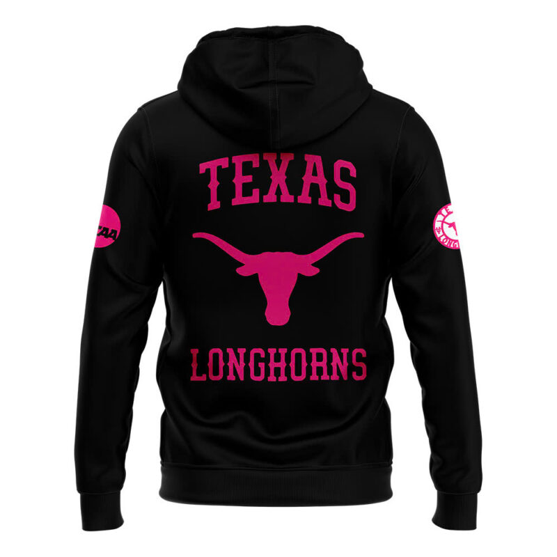 Men’s Nike Black Texas Longhorns football 2024 Crucial Catch Club Pullover Hoodie - Image 2