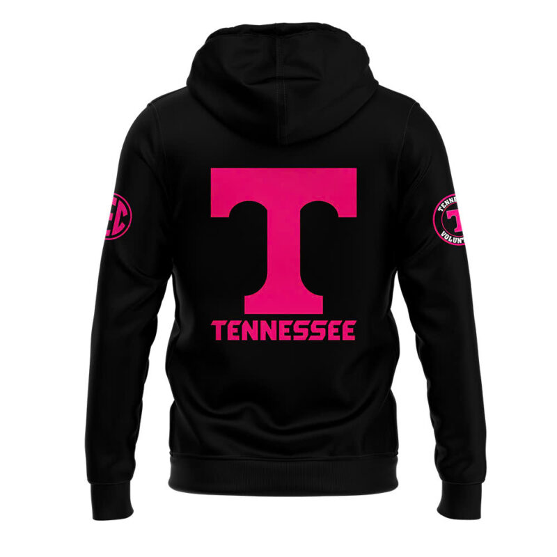 Men’s Nike Black Tennessee Volunteers football 2024 Crucial Catch Club Pullover Hoodie - Image 3