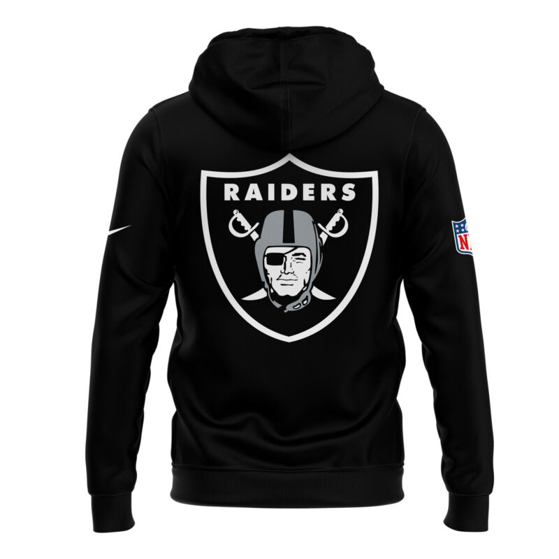 Unisex Nike Black Las Vegas Raiders 2024 National Tight Ends Day Hoodie - Image 3