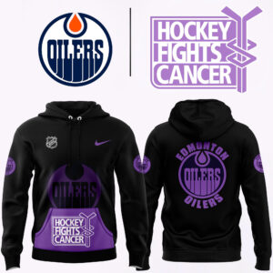 Edmonton Oilers 2024 Hockey Fights Cancer Hoodie V2