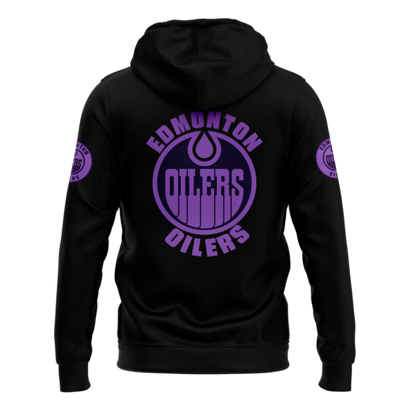 Edmonton Oilers 2024 Hockey Fights Cancer Hoodie V2 - Image 3