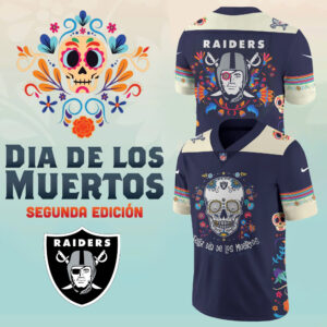 Men?s Nike Las Vegas Raiders 2024 NFL Dia De Los Muertos Premium Limited Jersey