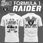 Las Vegas Raiders x Formula 1 Grand Prix 2024 Premium Tee