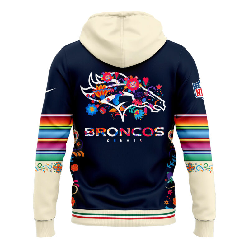 Men's Nike Denver Broncos 2024 NFL Dia De Los Muertos Premium Limited Pullover Hoodie - Image 3