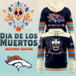 Men's Nike Denver Broncos 2024 NFL Dia De Los Muertos Premium Limited Pullover Hoodie