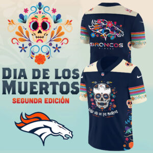 Men’s Nike Denver Broncos 2024 NFL Dia De Los Muertos Premium Limited Jersey