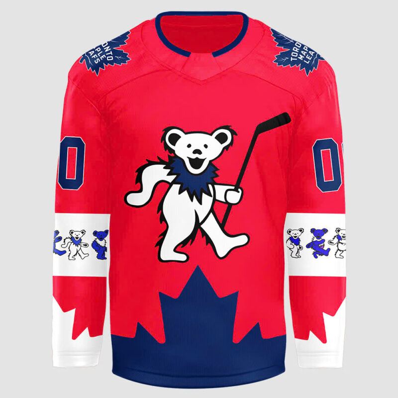 2024 Toronto Maple Leafs x Grateful Dead Night 2024 Personalized Jersey - Image 2