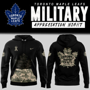 Toronto Maple Leafs x Military Appreciation 2024 Pullover Hoodie