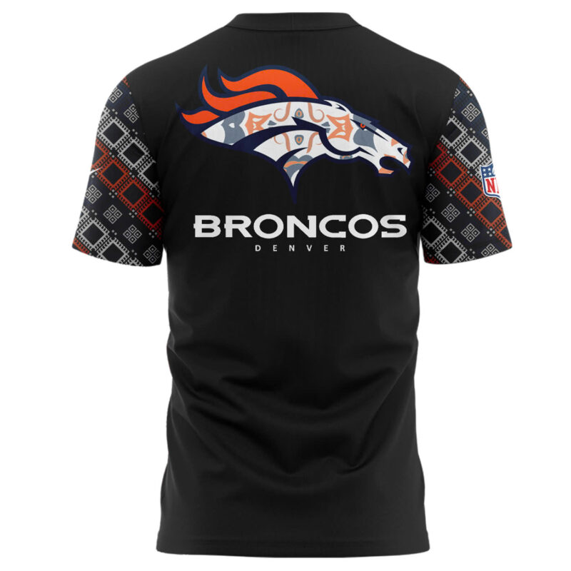 Denver Broncos NFL 2024 Native American Heritage Month Premium Limited Tee - Image 3