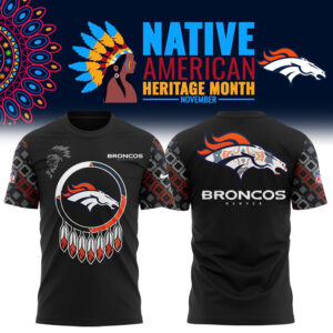 Denver Broncos NFL 2024 Native American Heritage Month Premium Limited Tee