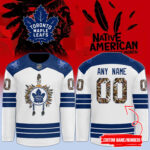 Toronto Maple Leafs 2024 NHL Native American Heritage Month Premium Limited Jersey