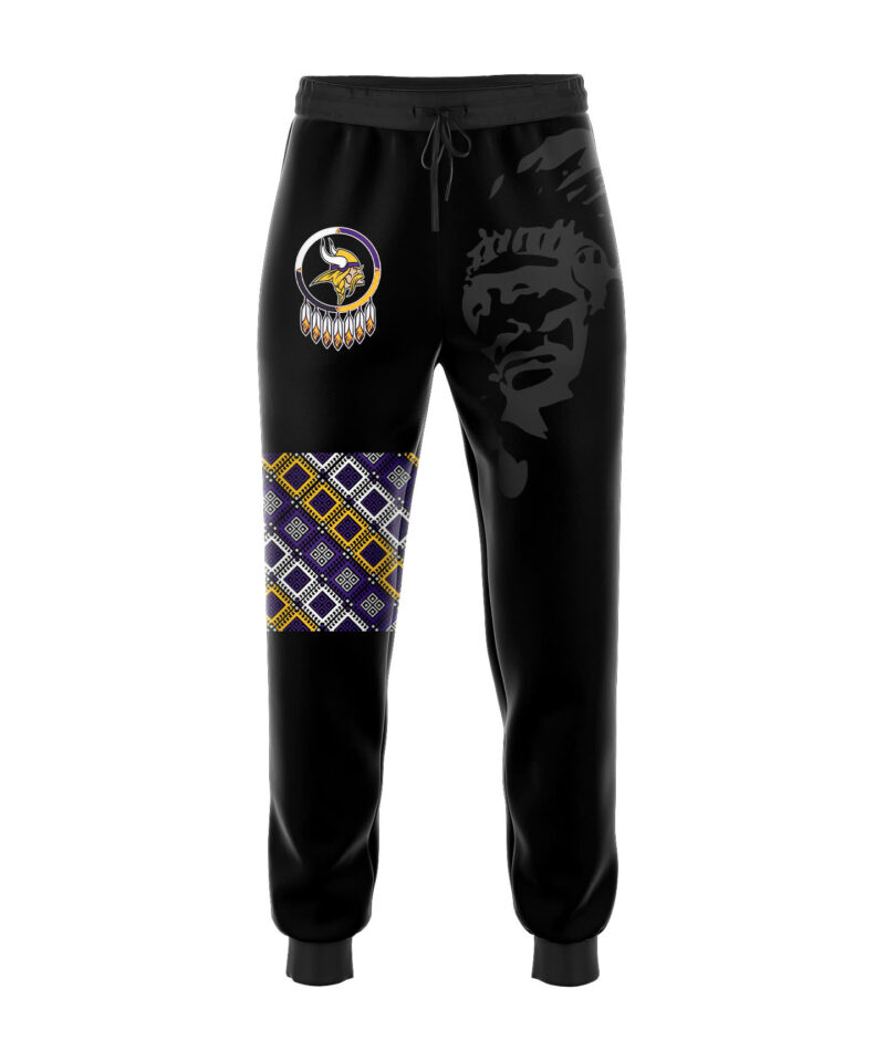 Minnesota Vikings 2024 Native American Heritage Month Premium Limited Jogger