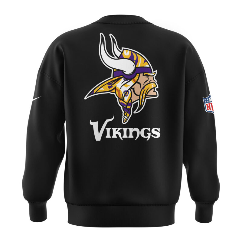 Unisex Minnesota Vikings NFL 2024 Native American Heritage Month Premium Limited Long Sleeve Shirt - Image 3