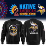 Unisex Minnesota Vikings NFL 2024 Native American Heritage Month Premium Limited Long Sleeve Shirt