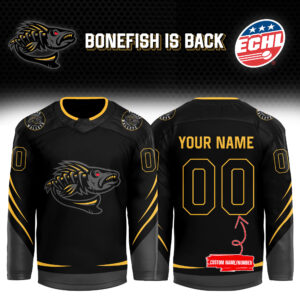Toledo Walleye "Bonefish is BACK 2024/2025" Custom Jersey