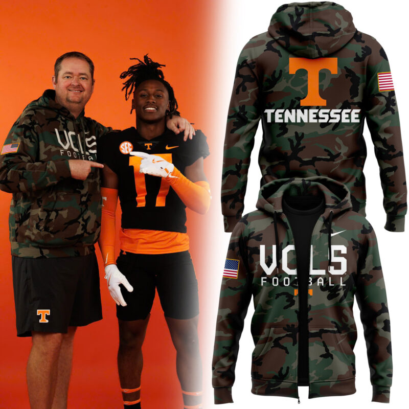 Tennessee Football 2024 Salute to Service Zip Hoodie