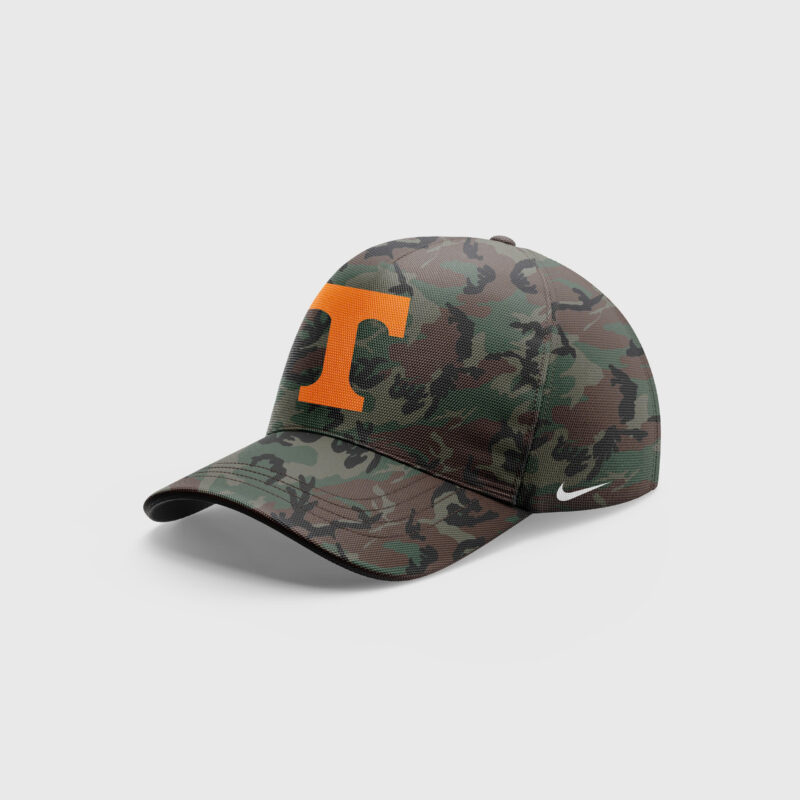 Tennessee Football Nike Camo 2024 Salute to Service Club Fleece Pullover Hoodie v2 - Image 3