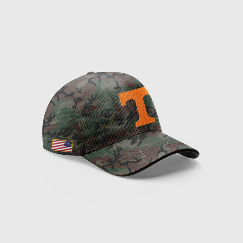 Tennessee Football Nike Camo 2024 Salute to Service Club Fleece Pullover Hoodie v2 - Image 2
