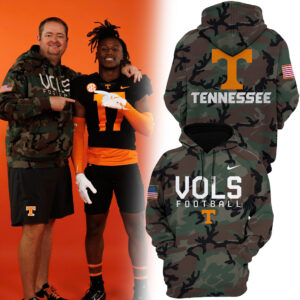 Women’s Tennessee Football Nike Camo 2024 Salute to Service Hoodie