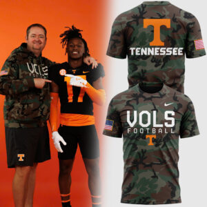 Tennessee Football Nike Camo 2024 Salute to Service Shirt