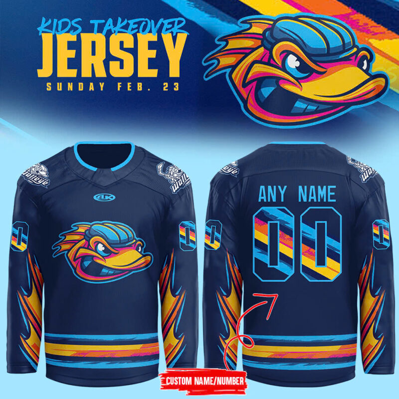 Toledo Walleye Kids Takeover Jersey