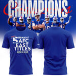 Buffalo Bills Nike Royal Five-Straight AFC East Division Champions Our Time Is Now Tee (Blue, Red, Gray, Black)