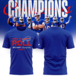 Buffalo Bills Nike 2024 AFC East Division Champions Locker Room Trophy Collection Tee (Blue, Red, Gray, Black)