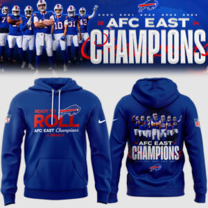 Buffalo Bills Nike 2024 AFC East Division Champions Hoodie