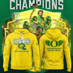 Oregon Ducks 2024 Big Ten Football Conference Champions Premium Edition Hoodie