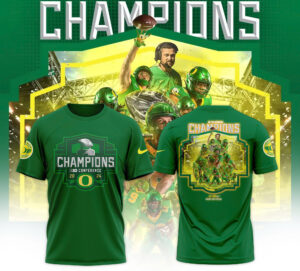 Oregon Ducks 2024 Big Ten Football Conference Champions TShirt