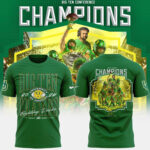 Oregon Ducks 2024 Big Ten Football Conference Champions Locker Room Special Premium Limited Tee
