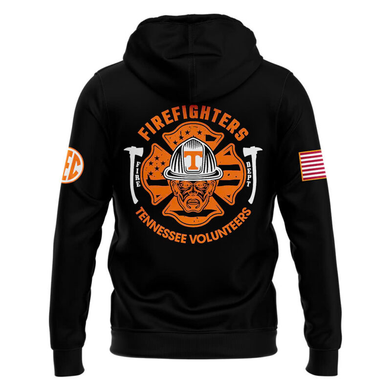 Men's Tennessee Football x Firefighter Appreciation Night Premium Limited Pullover Hoodie - Image 3